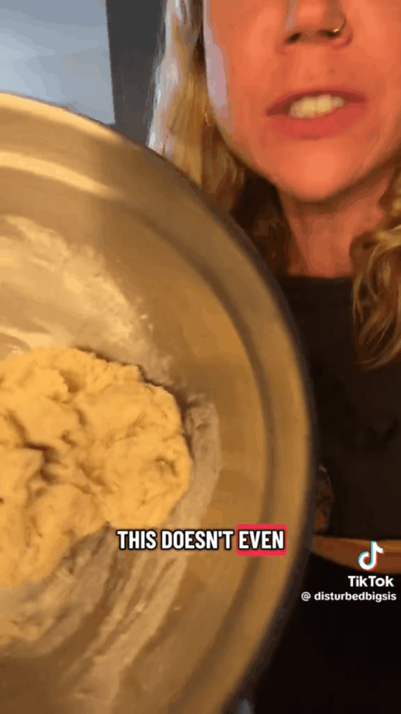 To make sourdough bread.