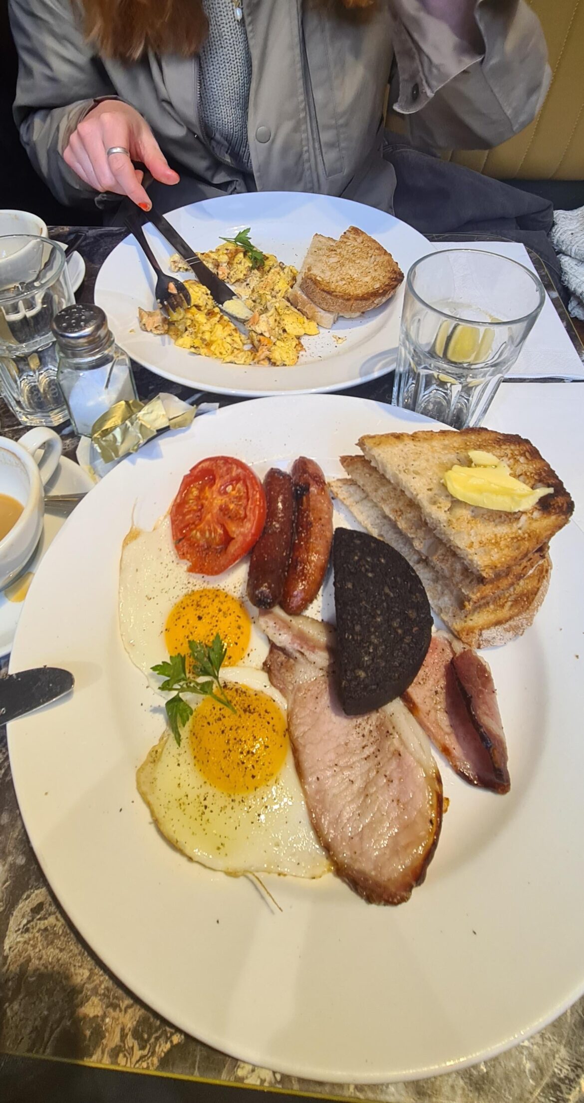 14.5 Euros at the Farmgate Cafe, Cork City