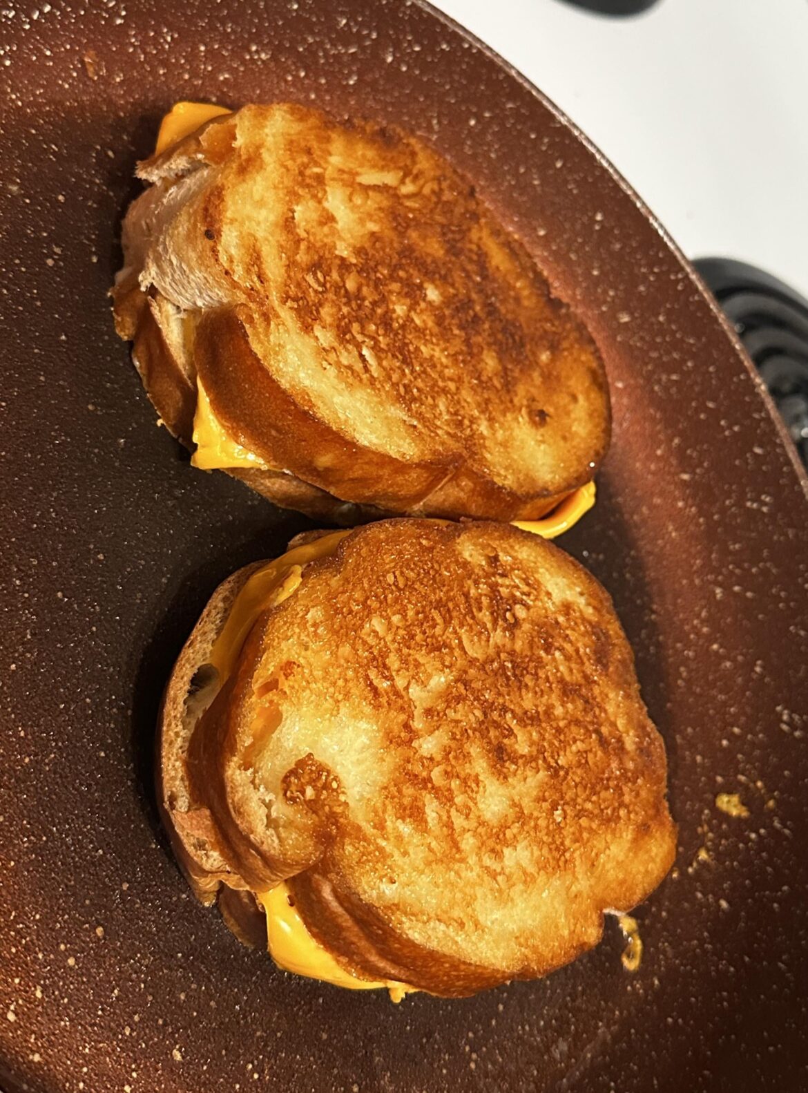 Lackadaisical 2am grilled cheese