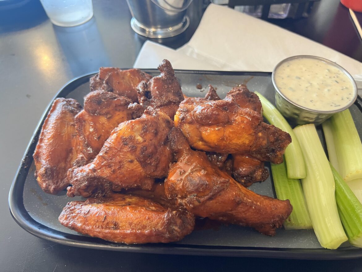 Smoked Buffalo Wings - 1lb, Dinghy’s - Frankfort, MI