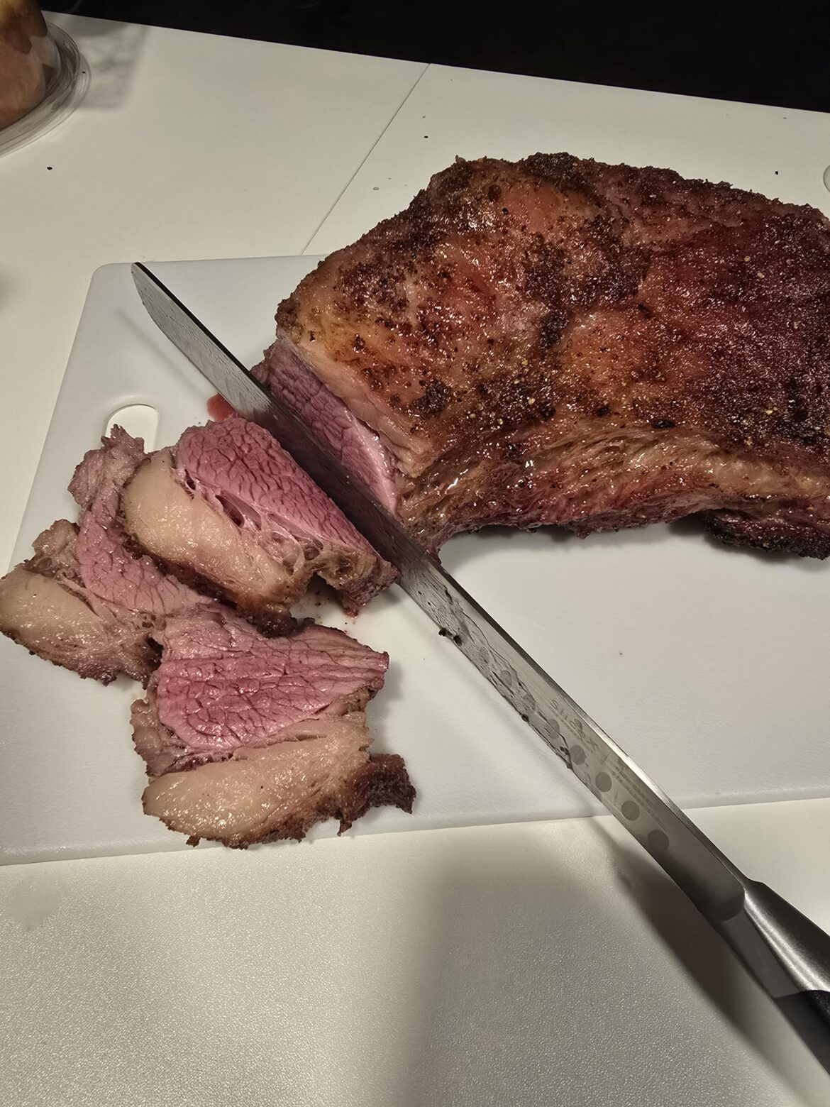 Tritip on a pelletgrill