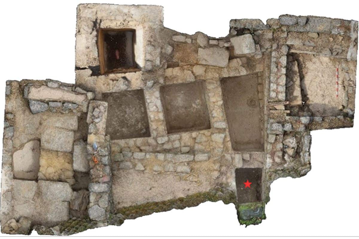 Adro Vello, the Roman-era salting vat in Spain