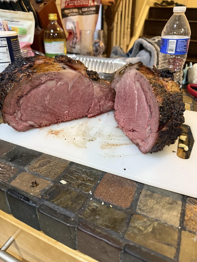 Pecan Smoked Prime Rib