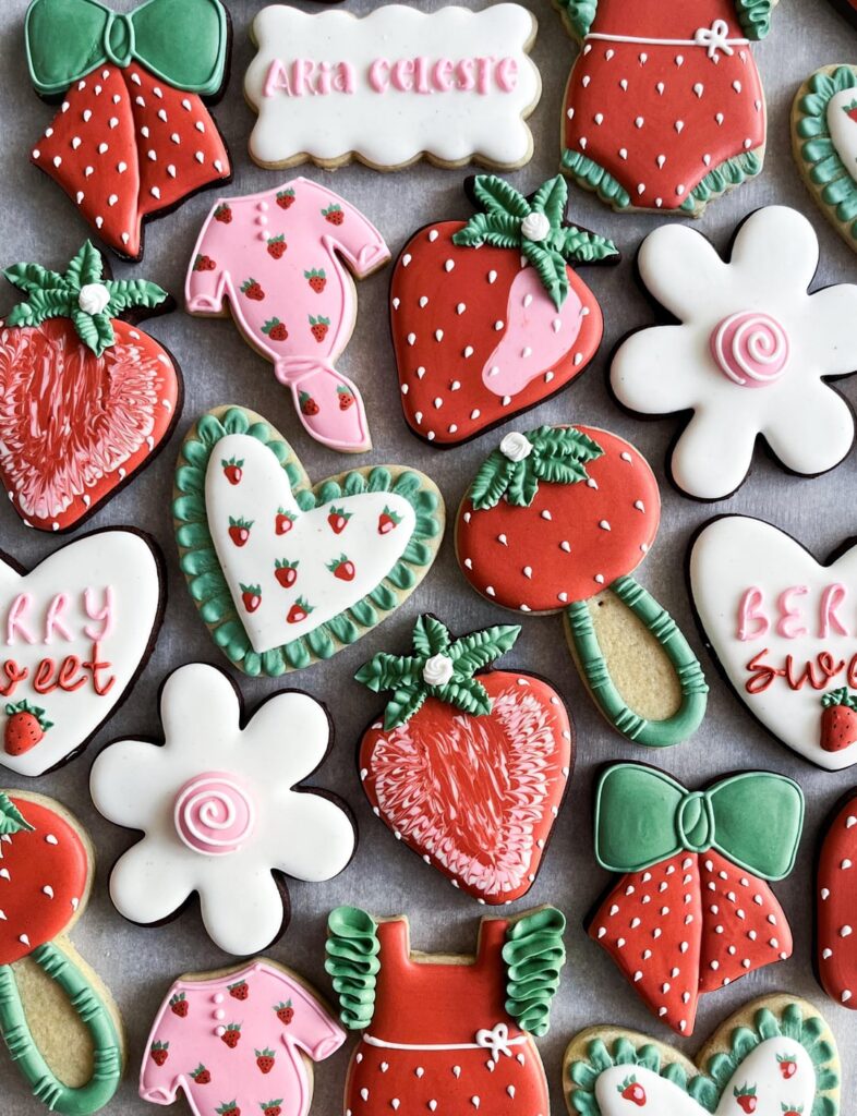 Berry Sweet Baby cookies!
