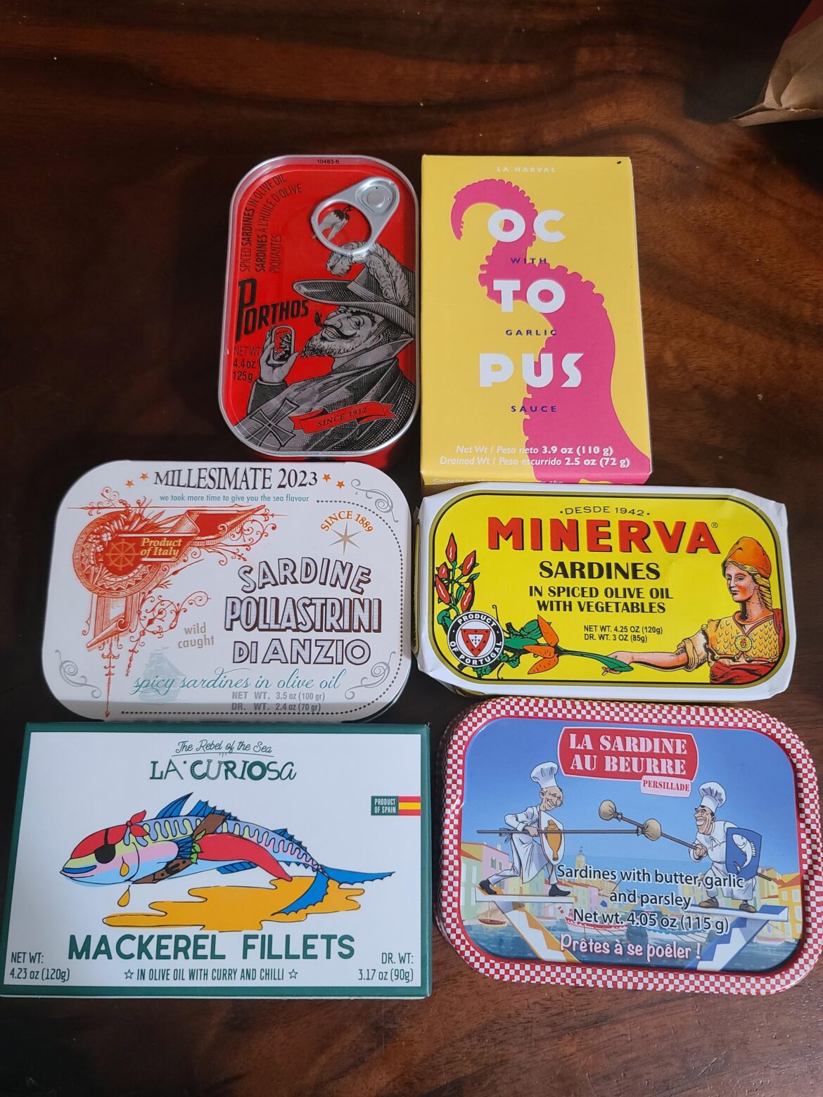 New to me tins from World Market.