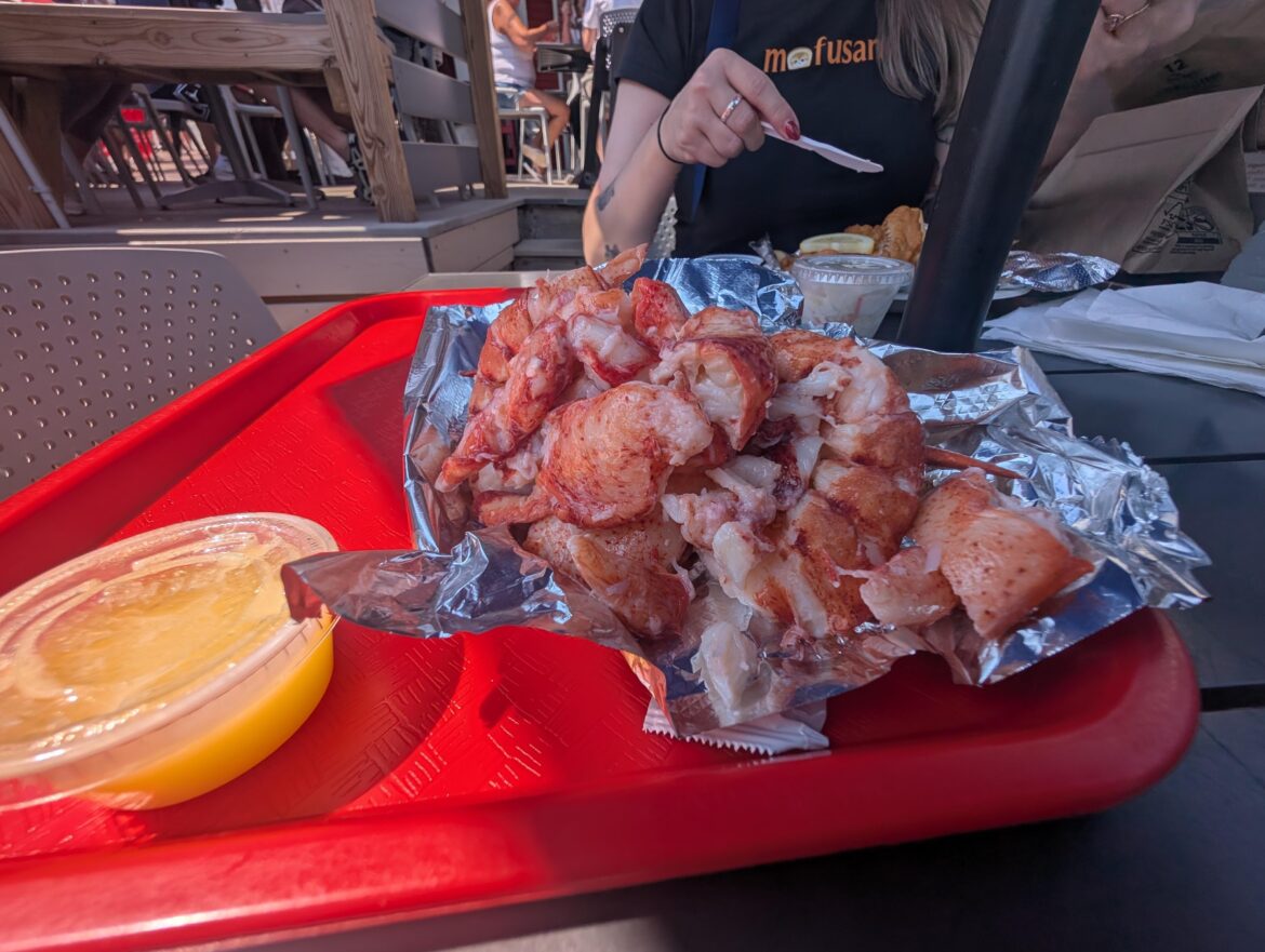 ate a lobster roll
