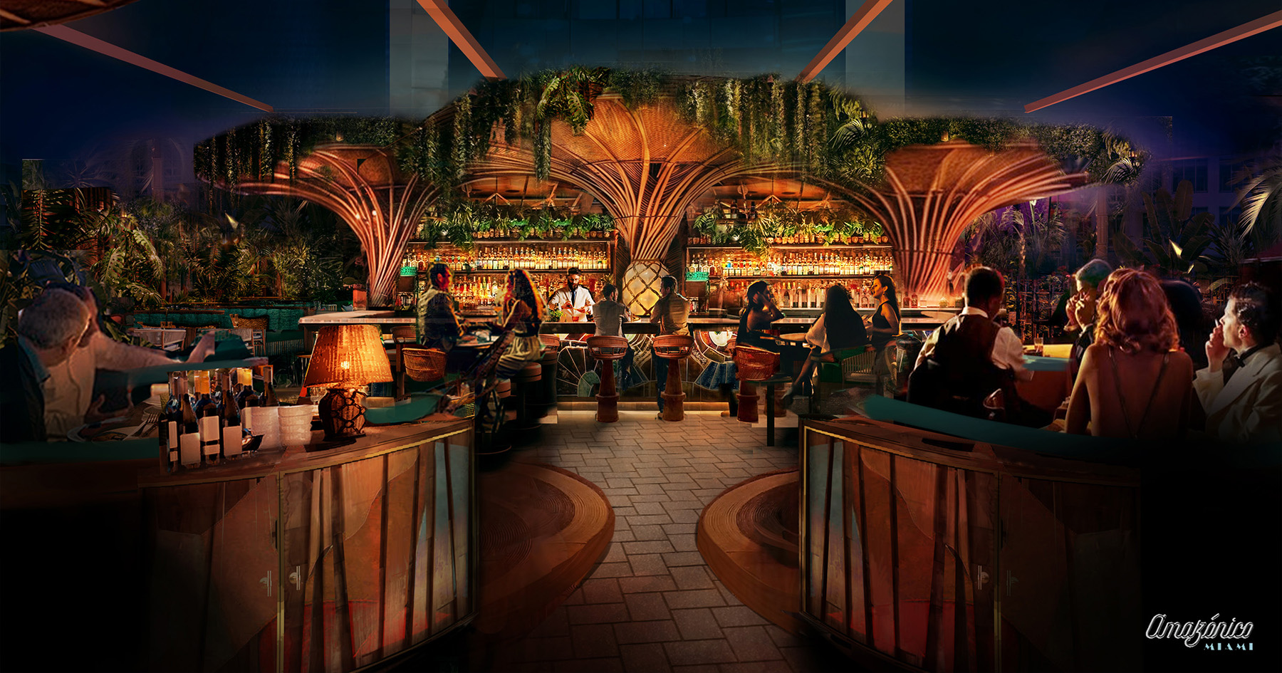 Rendering of Amazonico in Miami