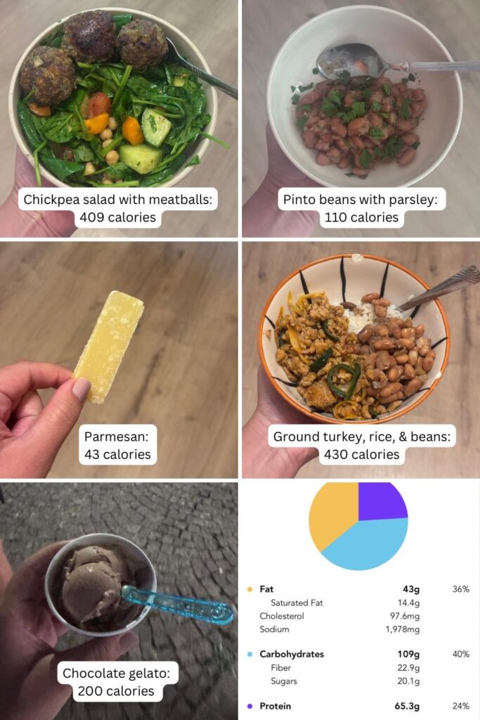 1192 calories with whole foods