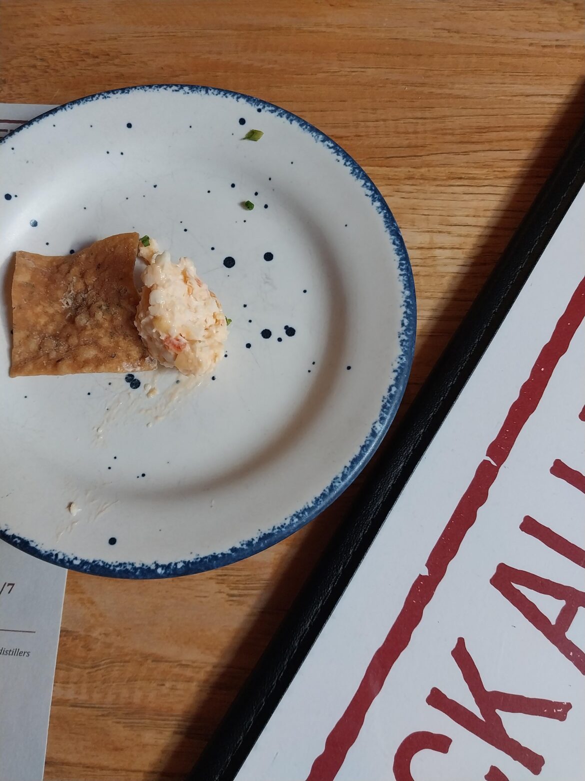 Pimento cheese amuse-bouchr at Jack Allen's