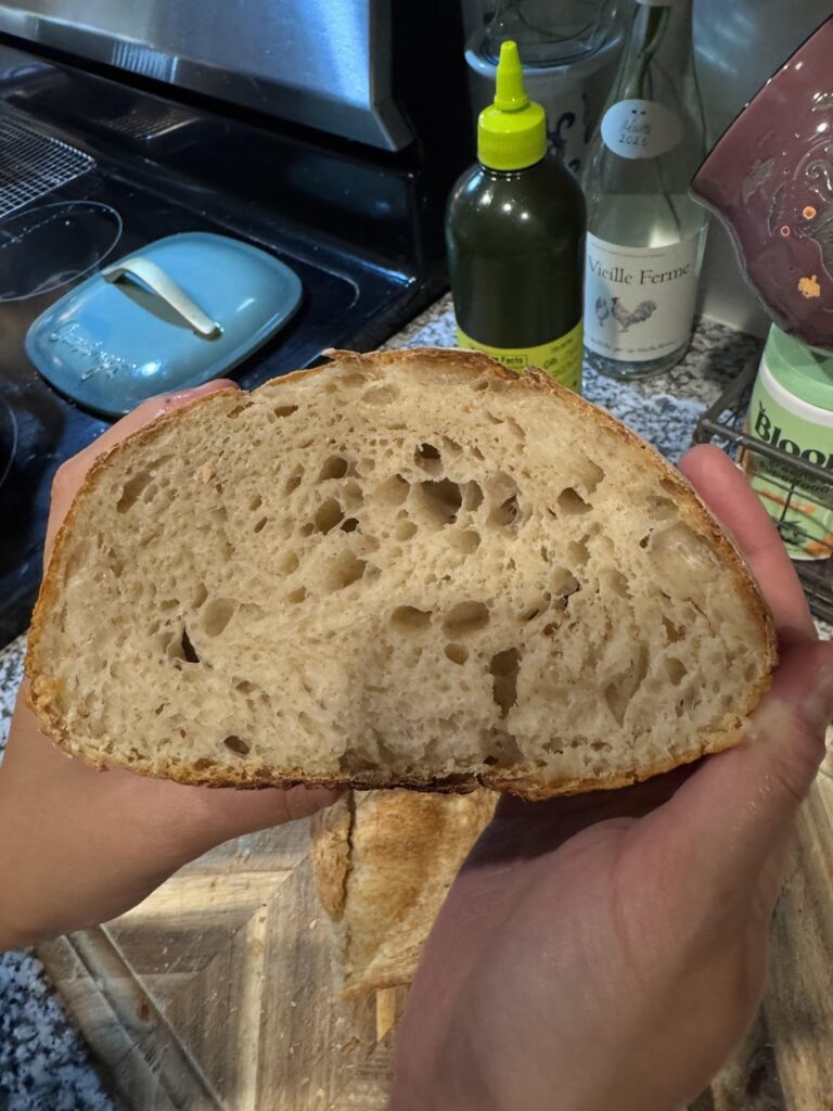 First Loaf from Edith !