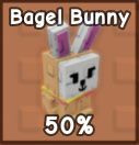 Bagel Bunny icon for Roblox Grow a Garden.