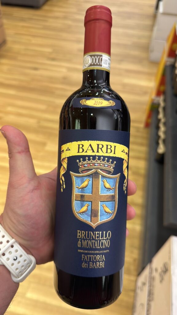 First Brunello ever.