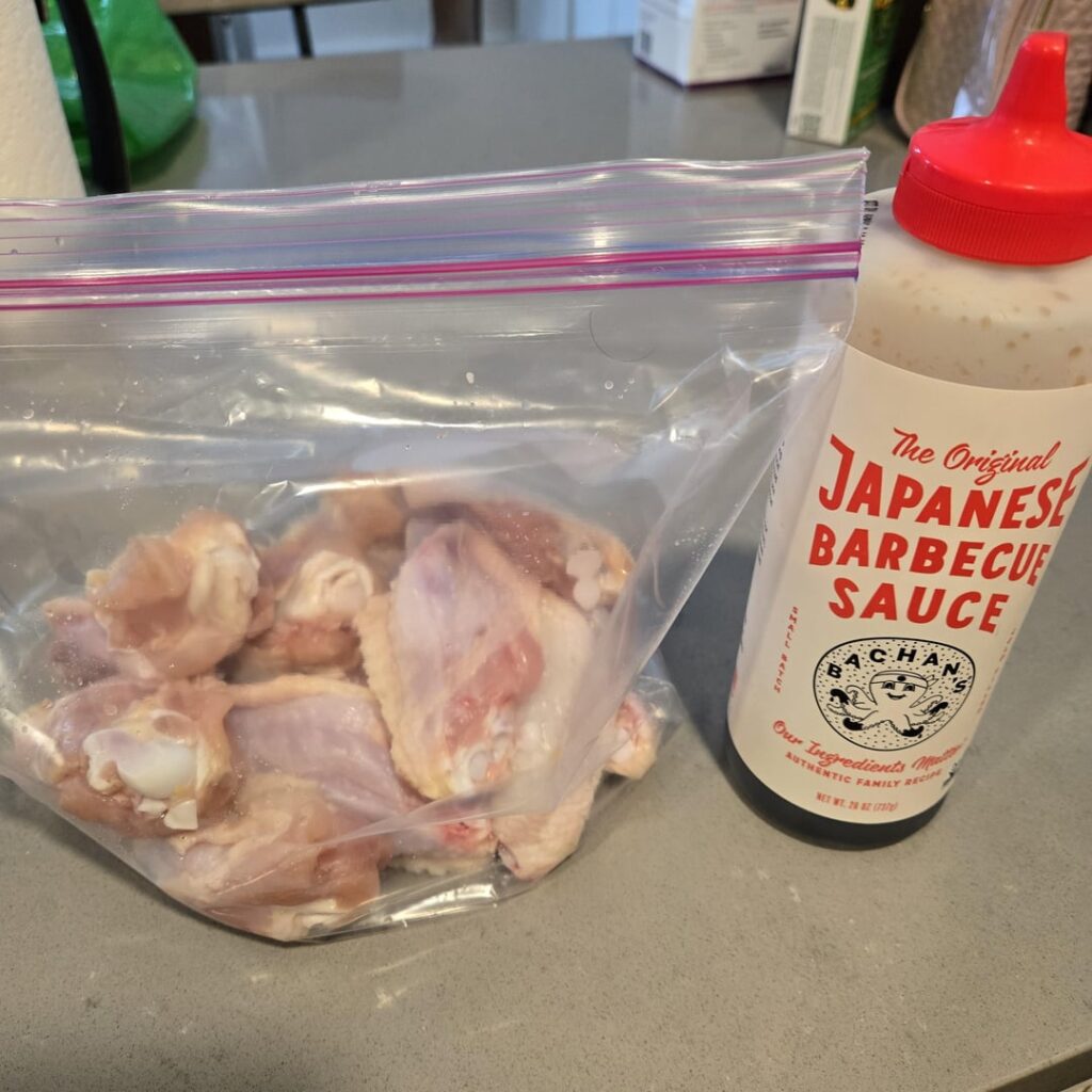 Rub test on some wings Rub test on some wings