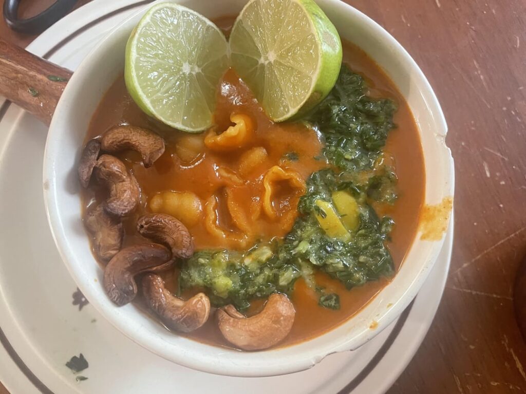 Spicy cashew noodles, looking for suggestions.