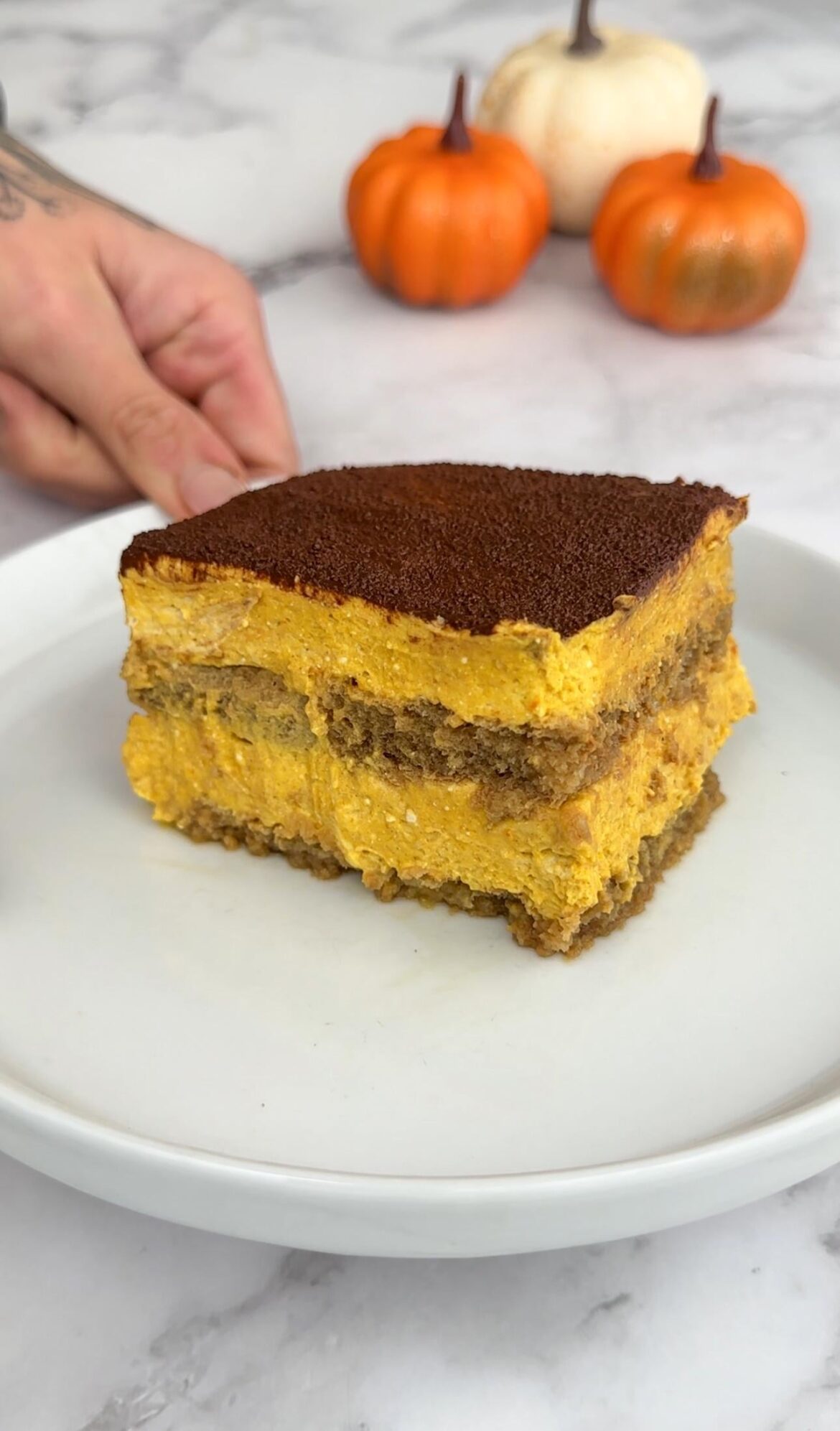 Is it too early for pumpkin?? Pumpkin Tiramisu