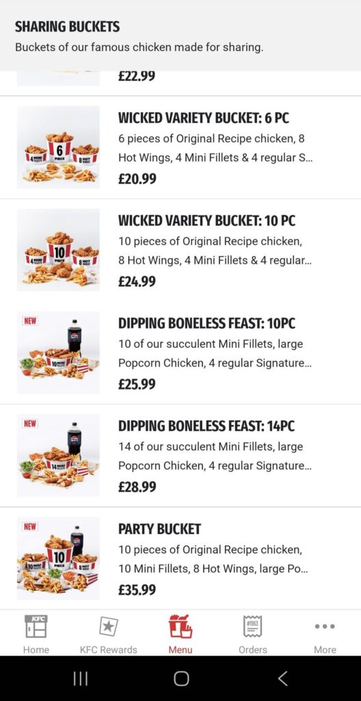 We all know KFC is awful anyway, but what are these gouging prices??