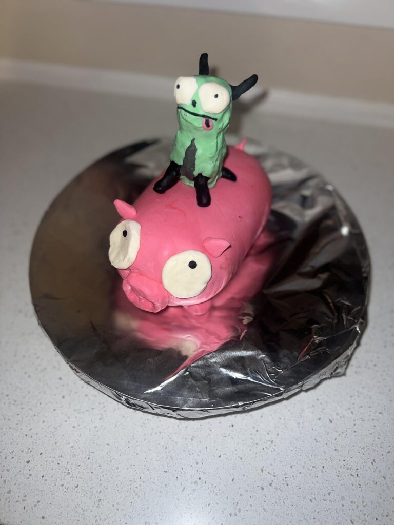 Our son’s birthday cake