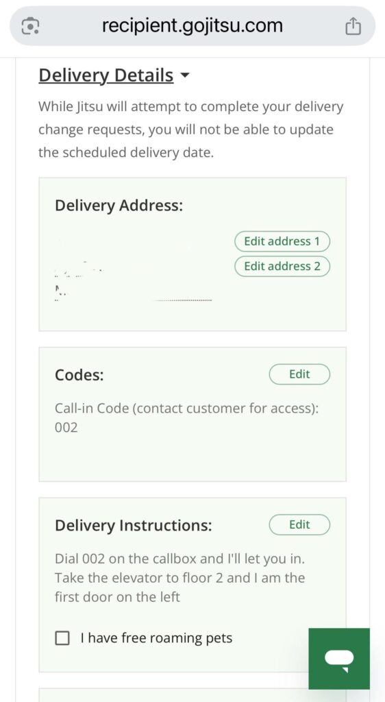 Imagine having this as your delivery instructions and still not getting your pods for the second order in a row