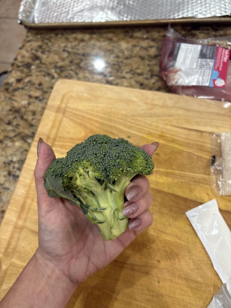 This is all the broccoli we got?