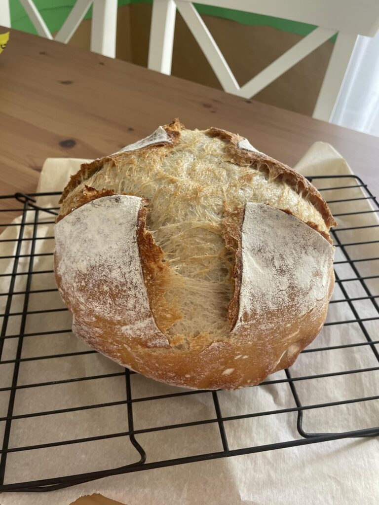 my first ever sourdough loaf!
