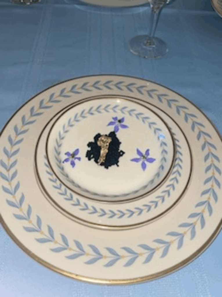 Cauliflower Pana Cotta with Caviar