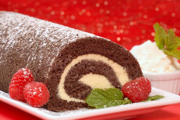 buche de noel, Christmas yule log