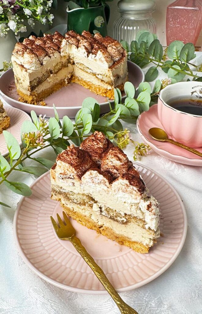 Easy No Bake Tiramisu Cake -Homemade