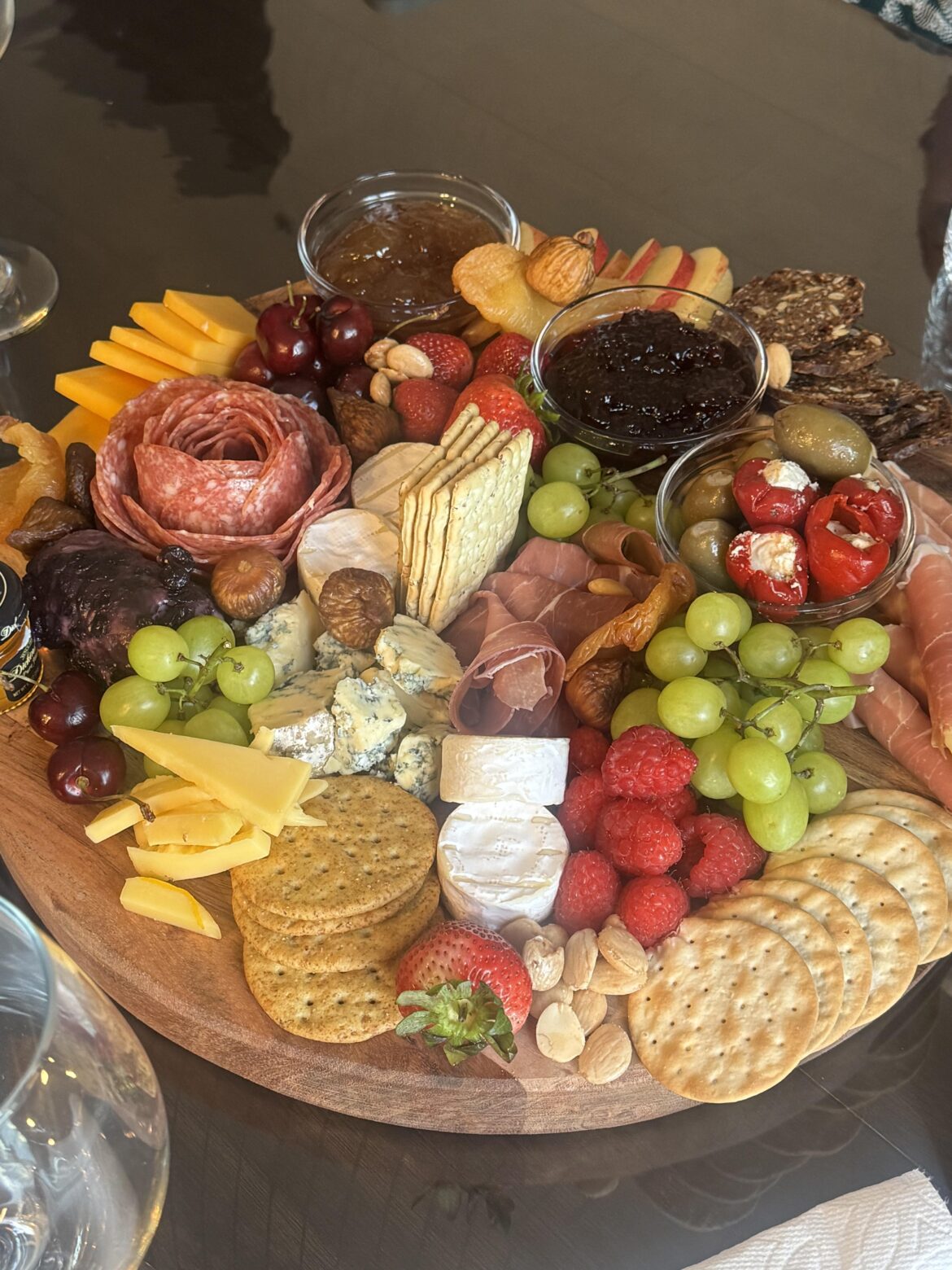 My first charcuterie board