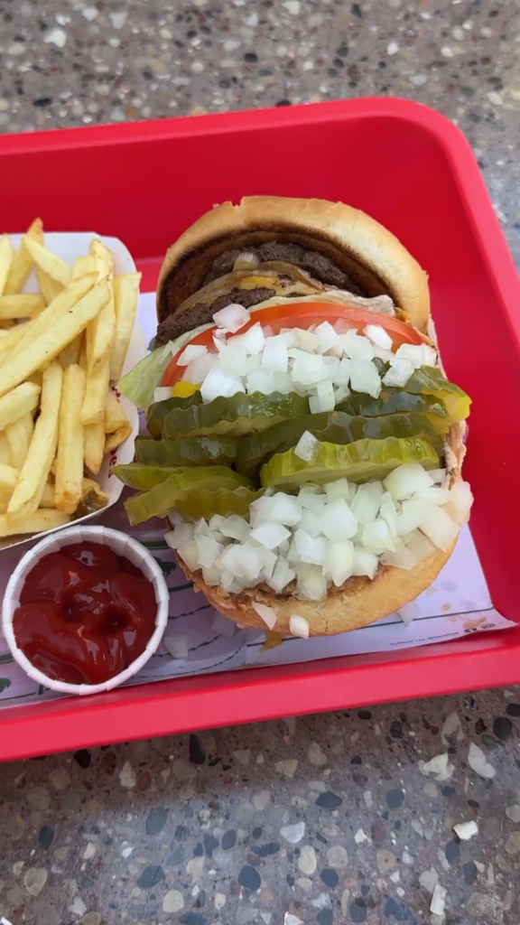 Why even order a burger at this point?