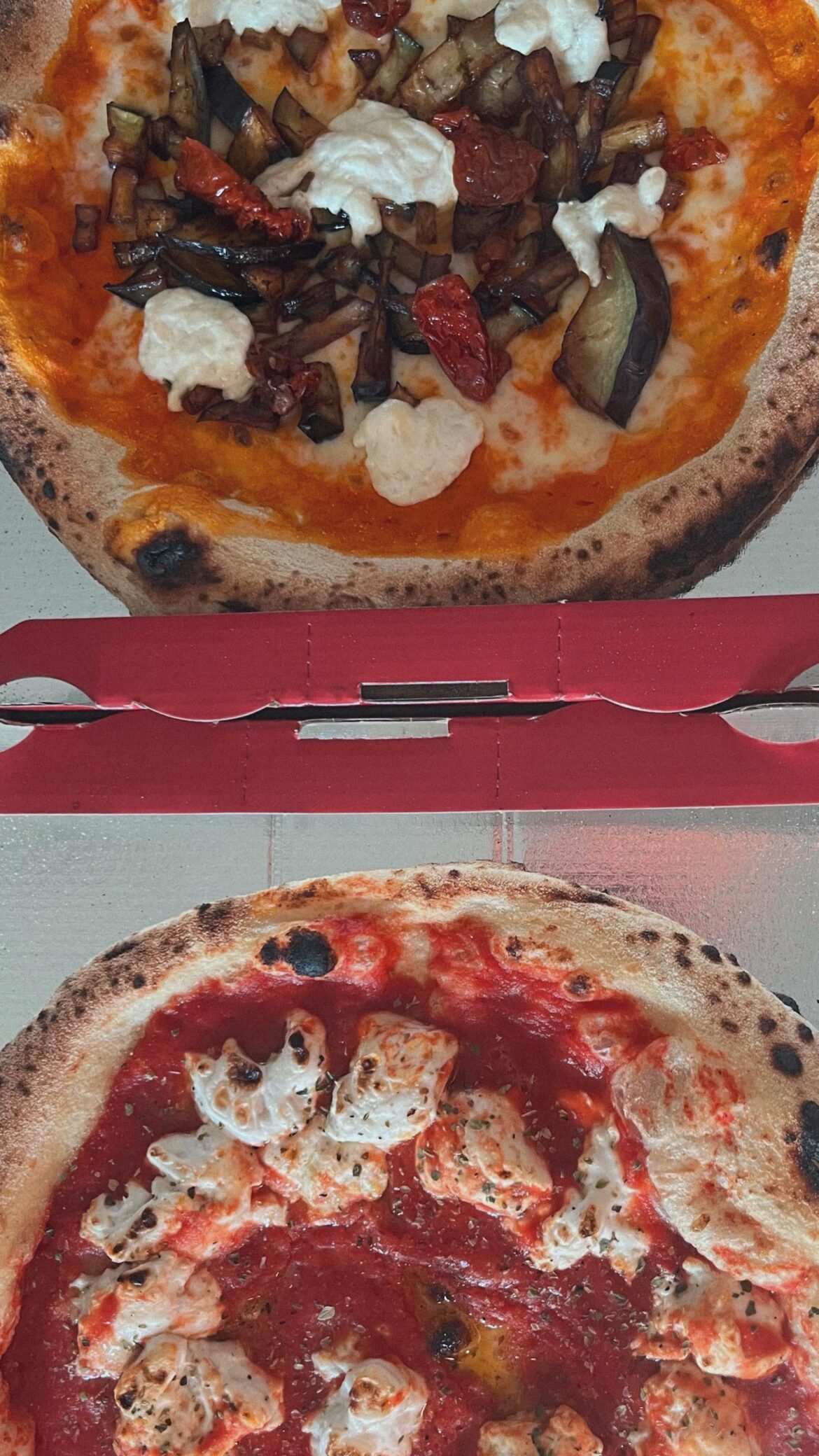 Pizza with vegan mozzarella🍕🍕🍕