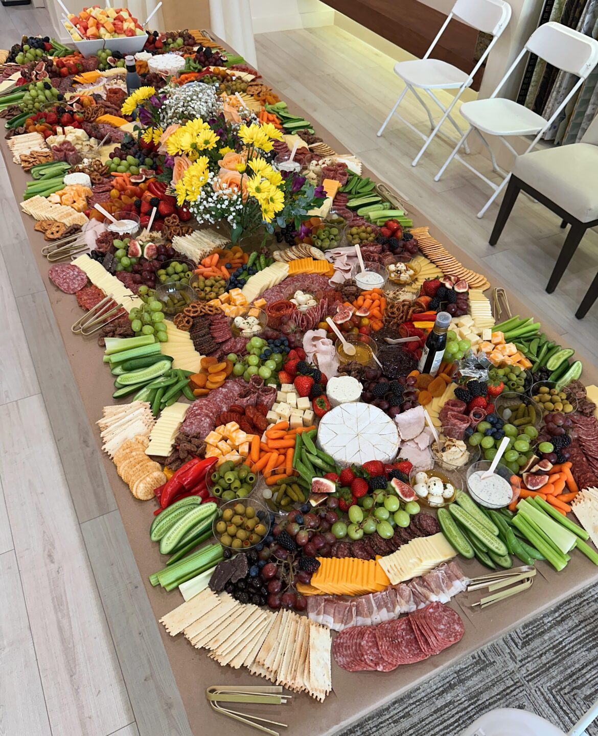 My first grazing table for a work event