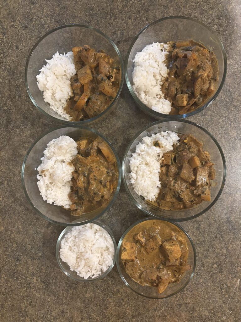 Curry to get me through the first week of classes.