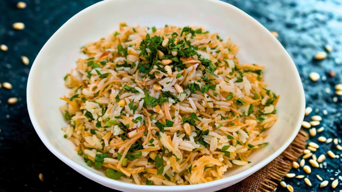 Lebanese Rice Pilaf with Vermicelli