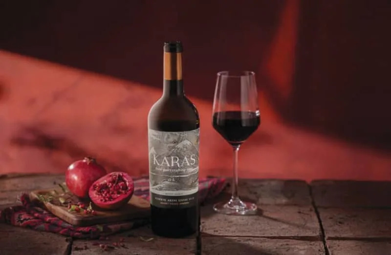 Karas wine, a popular wine brand from Armenia. (credit: Holy Land Trade Group)