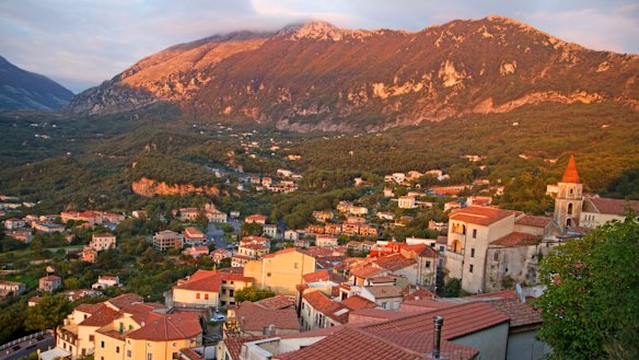 Sunset at Maratea.