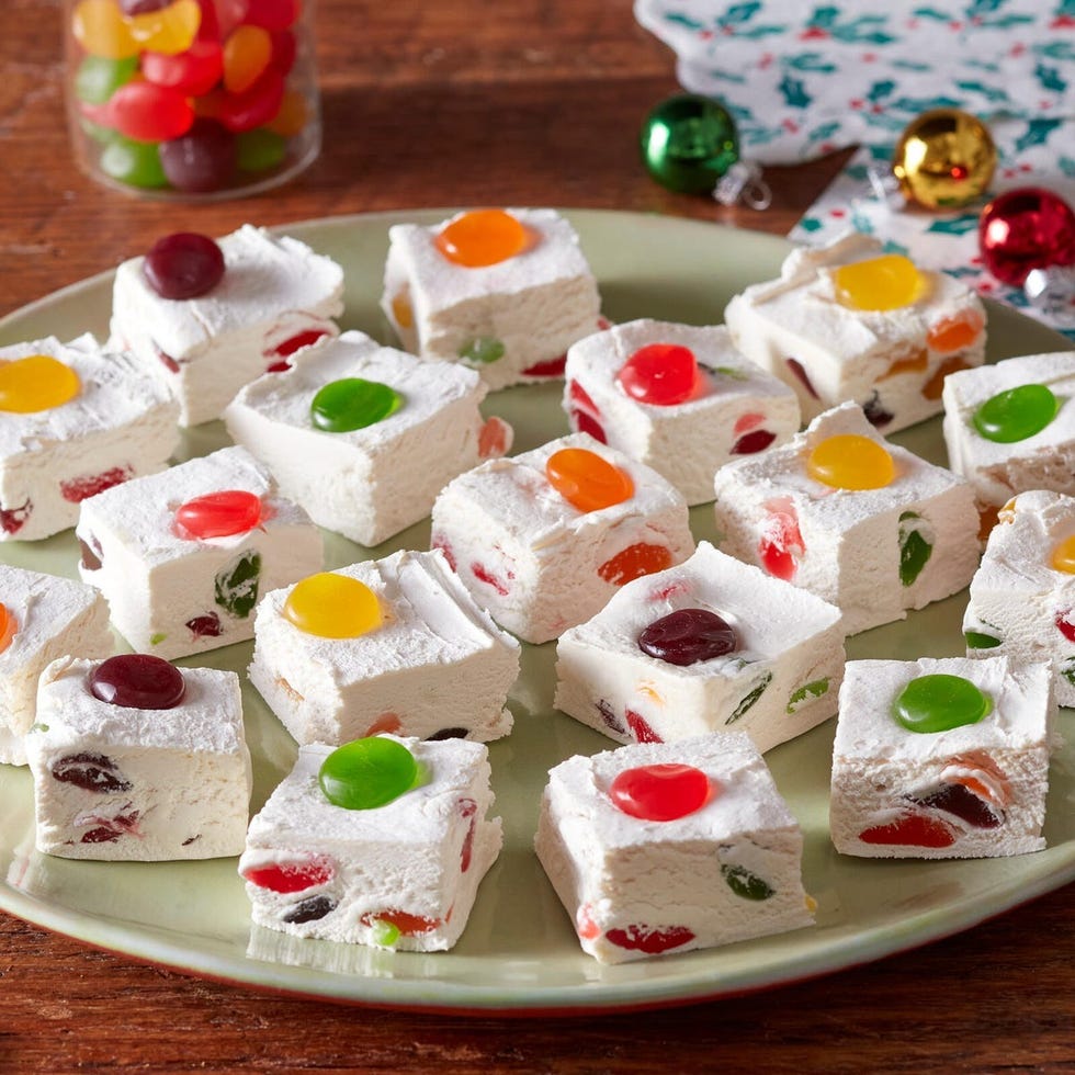 jeweled divinity christmas snacks