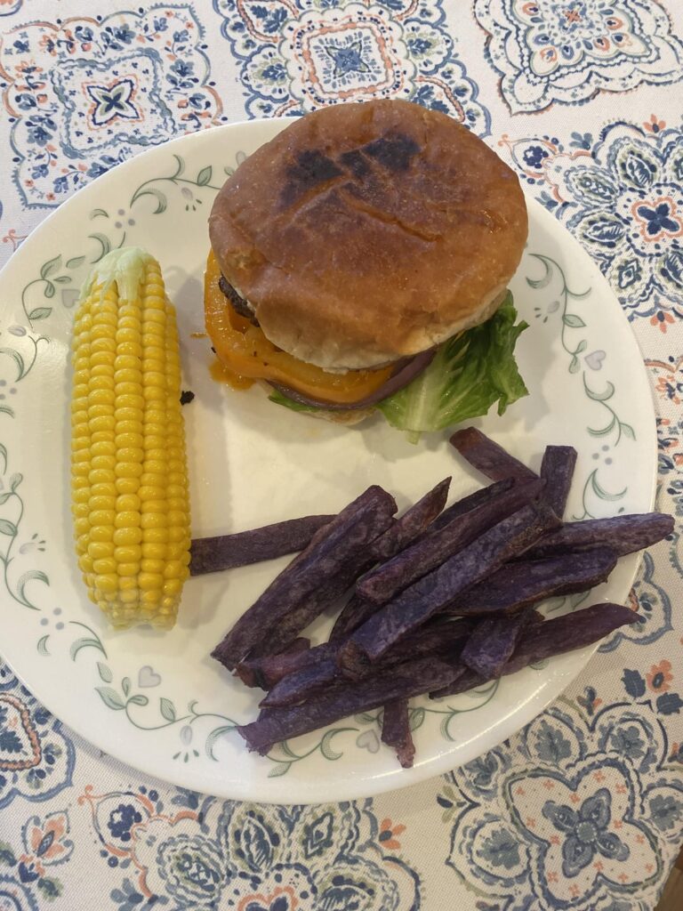 I don’t know that our cooking skills are all that great, but we have been enjoying using our garden harvest in many forms this past week.