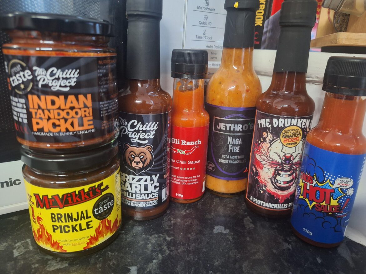 Hot Sauce purchased from Edible Ornaments UK