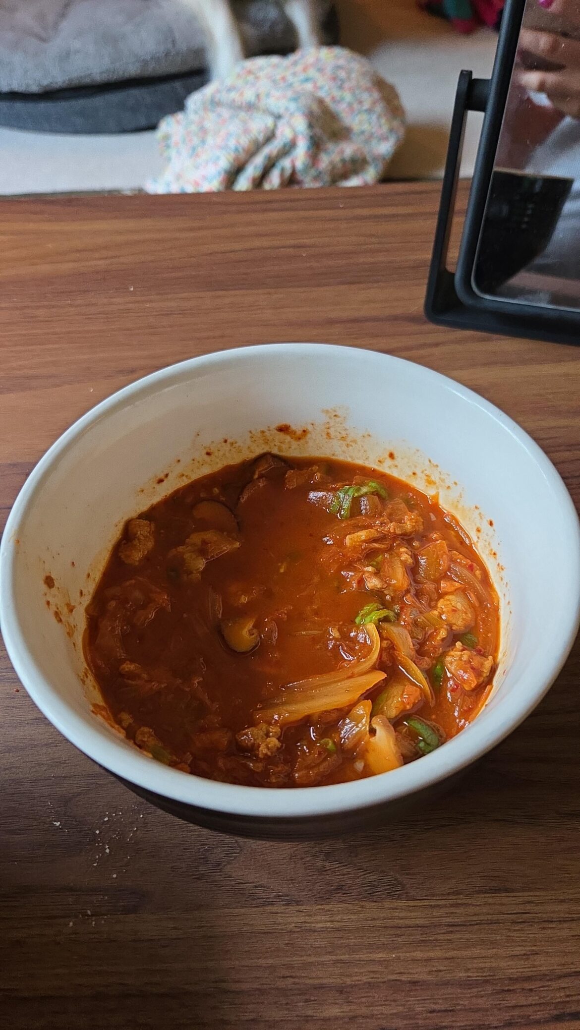 Made Kimchi Jjigae for the first time