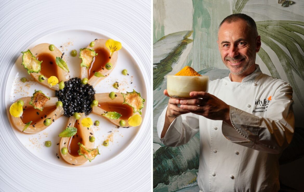 At Idylio, Francesco Apreda's perfect maturity: 1 Michelin star for a “spicy” menu | Latest news