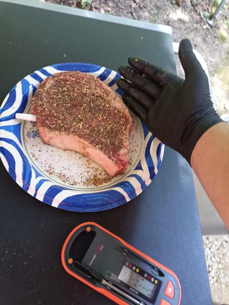 Best Steak off my Weber so far