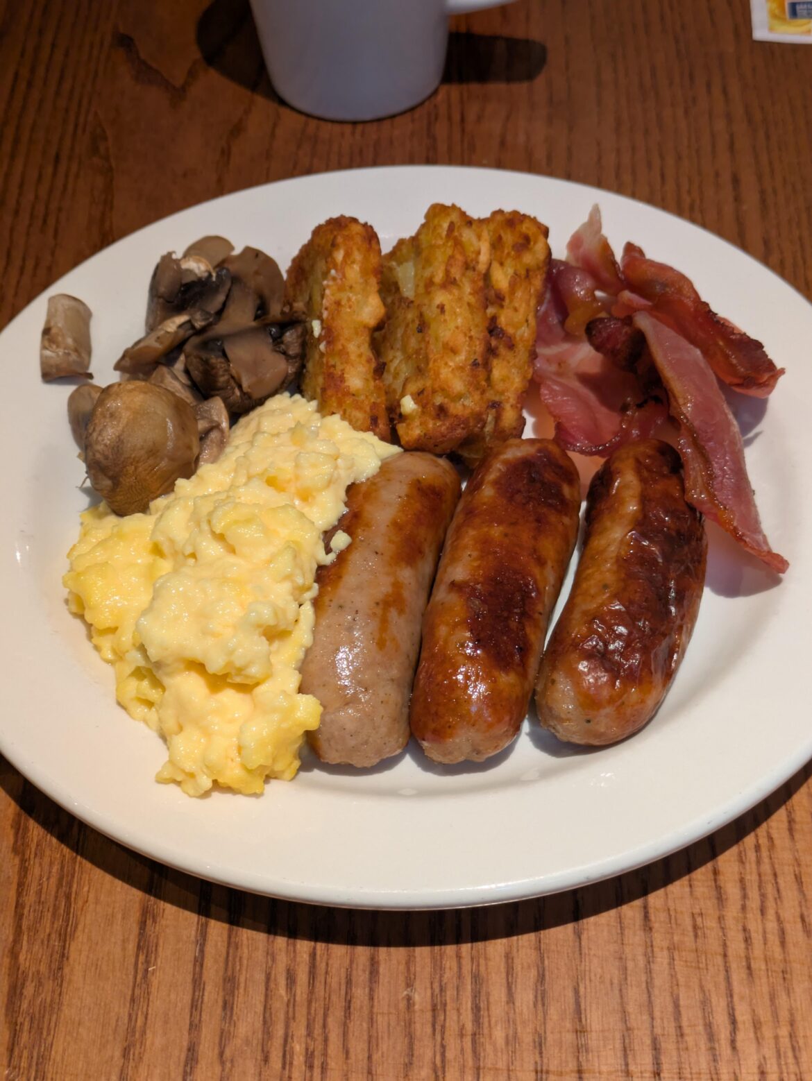Premier inn fry up