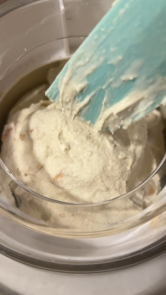 My banana pudding ice cream