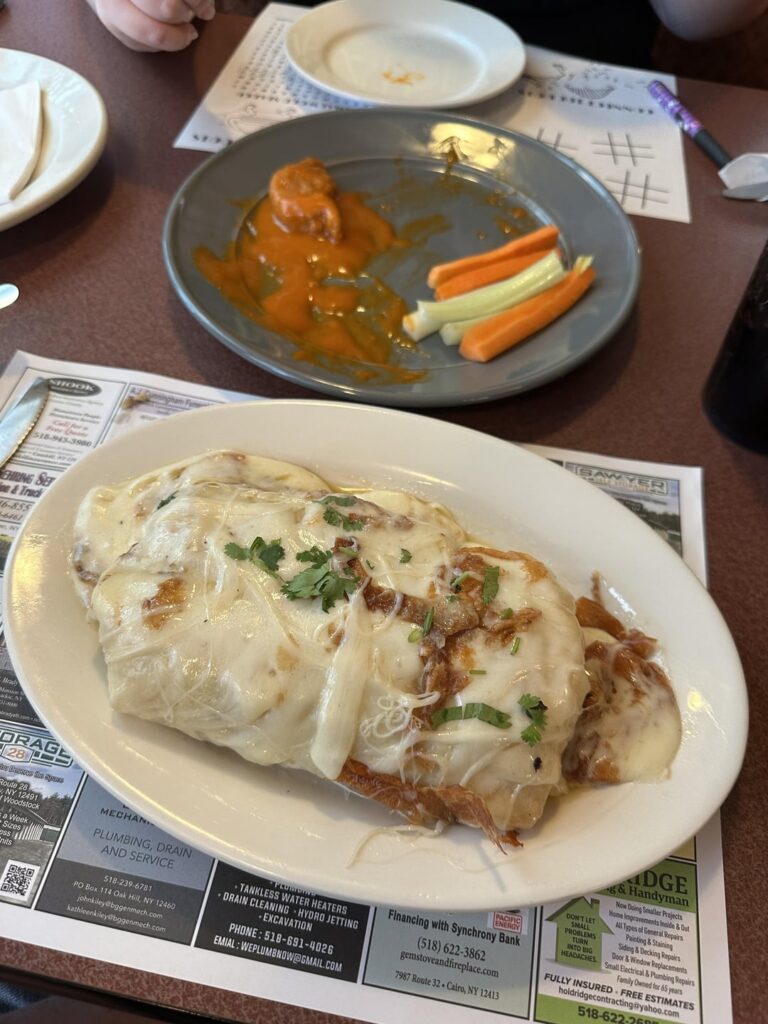 Ate half of this (insane) burrito lol. What do we think? Is 750-800 a pipe dream?