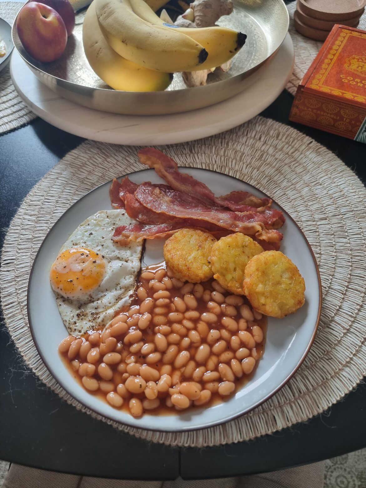 Home made English brekkie