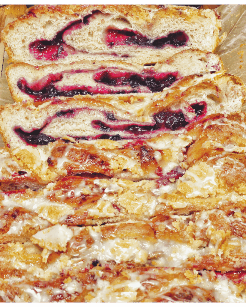Mixed Berry Focaccia