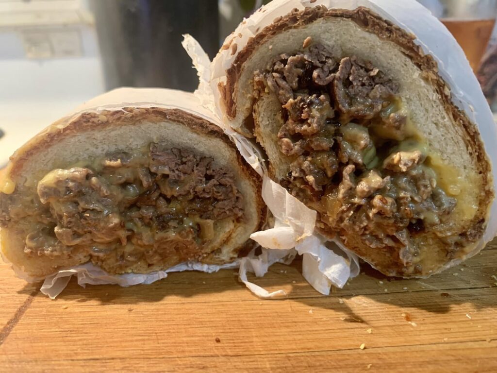 Cheese steak