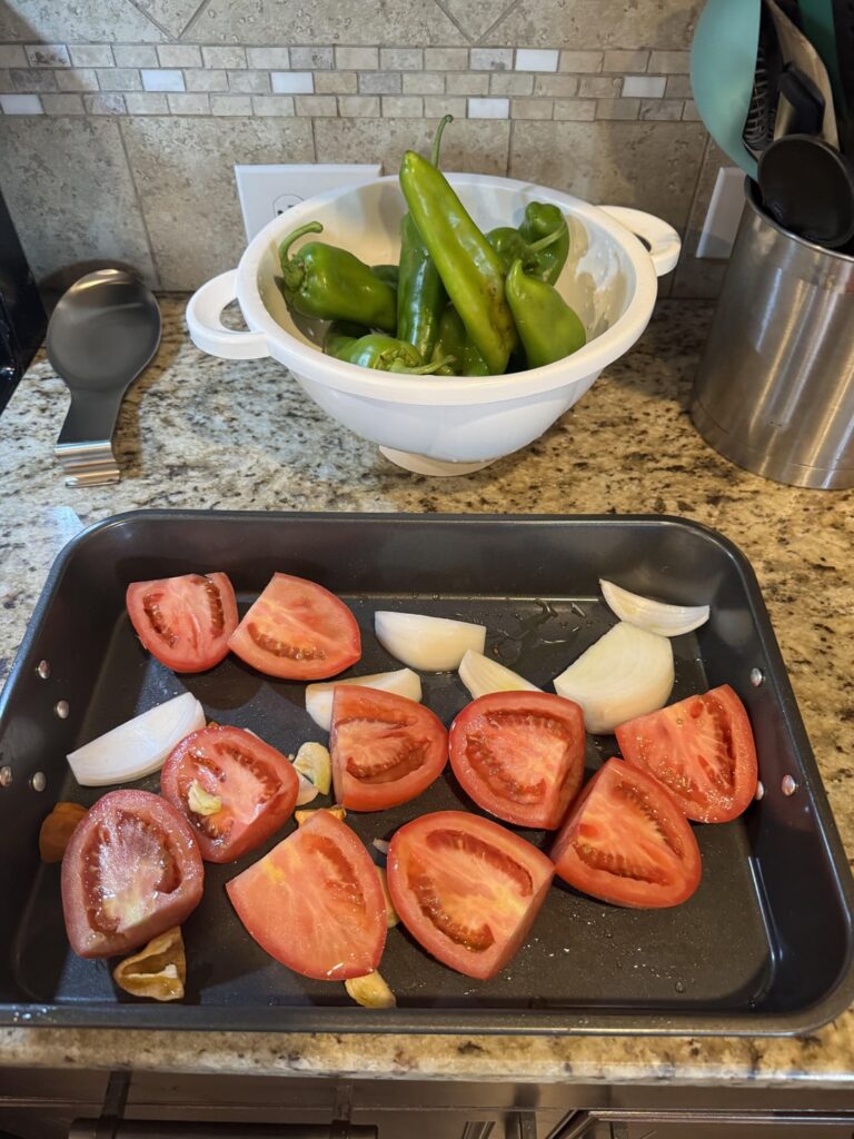 Hatch chiles hit my local supermarkets this week.