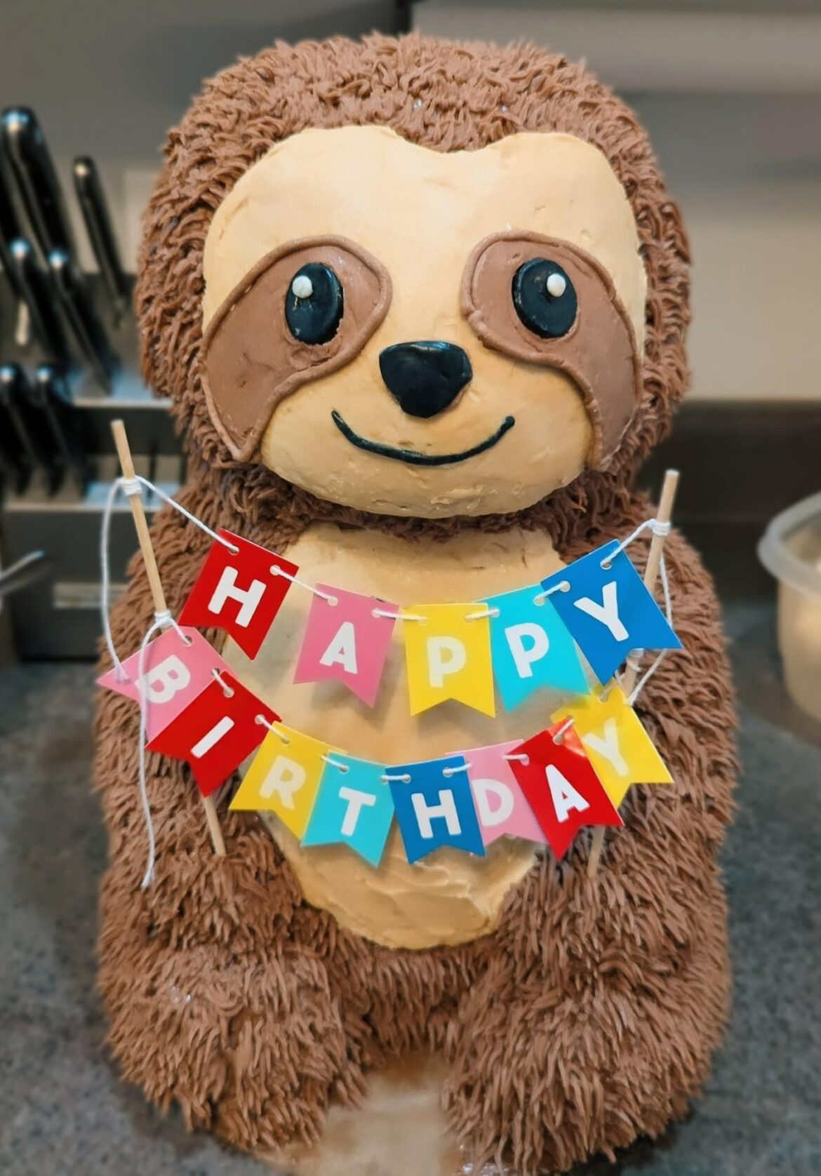 Sloth Birthday Cake! Sloth Birthday Cake!