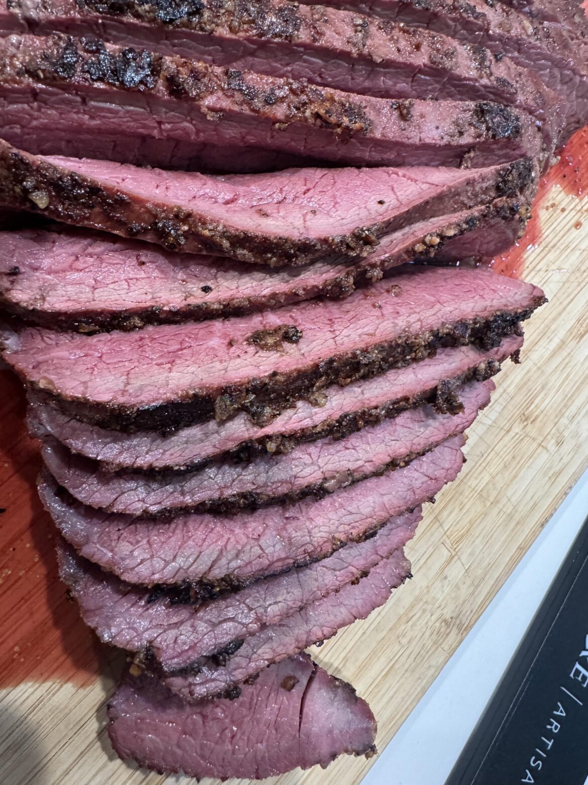 Tri tip on the Webber searwood